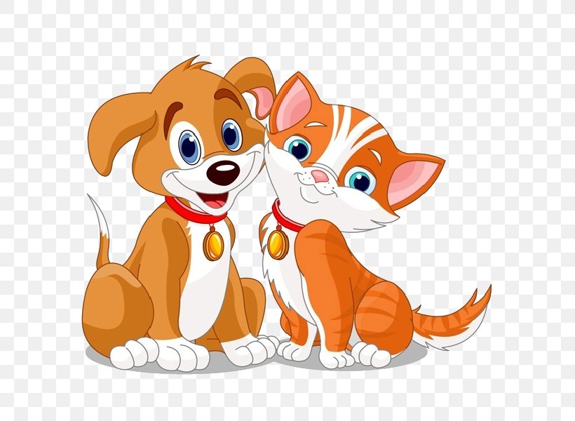 Dog–cat Relationship Dog–cat Relationship Puppy, PNG, 600x600px, Cat, Animal Figure, Big Cats, Carnivoran, Cartoon Download Free