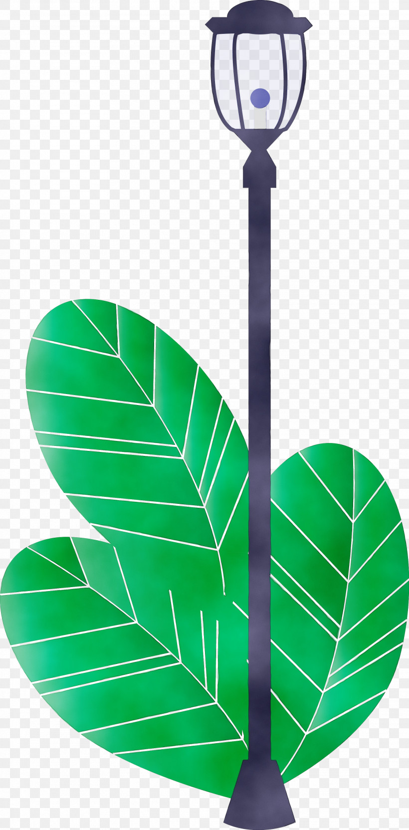 Green Leaf Plant, PNG, 1969x3998px, Street Light, Green, Leaf, Paint, Plant Download Free