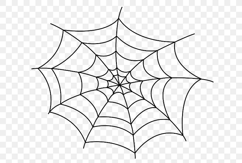 Spider Web Drawing Clip Art, PNG, 650x552px, Spider, Area, Artwork, Black And White, Black House Spider Download Free