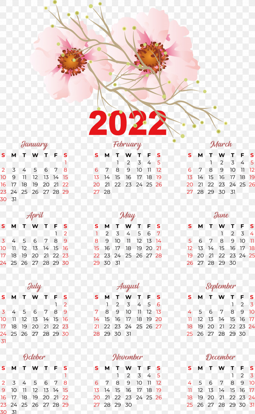 Calendar Font Flower Meter, PNG, 3449x5599px, Calendar, Flower, Meter Download Free