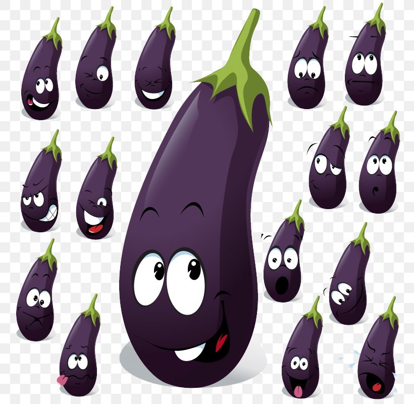 Cartoon Vegetable Eggplant, PNG, 800x800px, Vegetable, Cartoon, Drawing,  Eggplant, Fruit Download Free