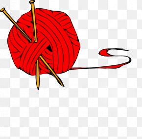 Knitting Needle Yarn Clip Art, Png, 594x598px, Knitting, Crochet 