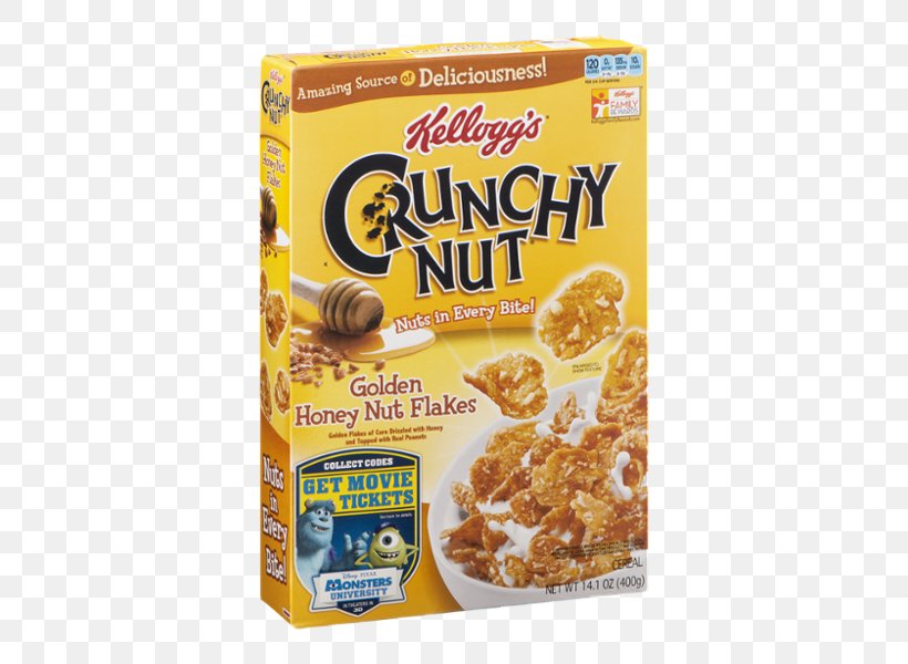 Crunchy Nut Breakfast Cereal Corn Flakes Frosted Flakes Honey Nut Cheerios, PNG, 600x600px, Crunchy Nut, Breakfast Cereal, Cereal, Cheerios, Corn Flakes Download Free