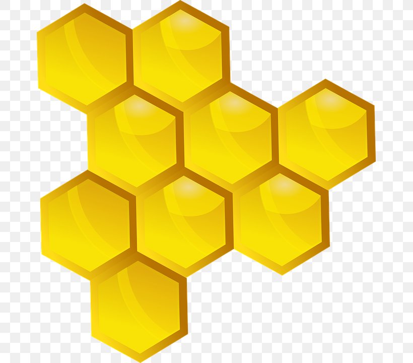 Hexagon Background, PNG, 673x720px, Bee, Android Honeycomb, Beehive, Beekeeper, Hexagon Download Free