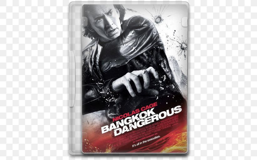 Action Film Poster Brand Dvd Font, PNG, 512x512px, Nicolas Cage, Action Film, Actor, Bangkok Dangerous, Brand Download Free