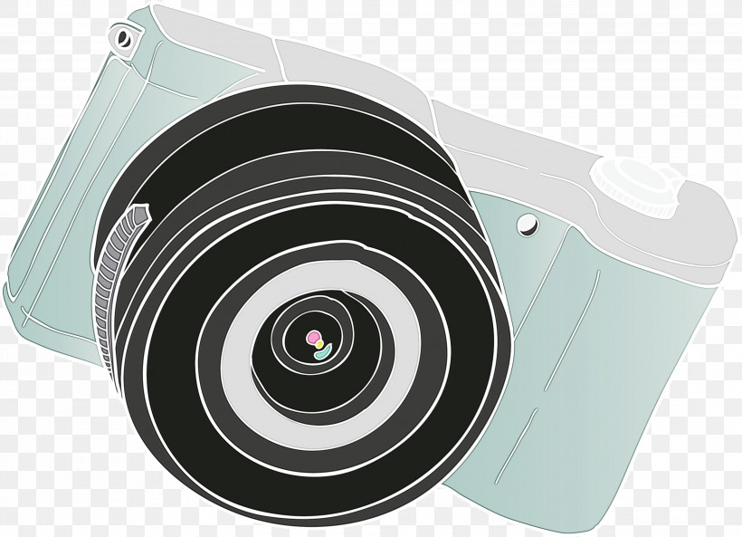 Camera Lens, PNG, 3000x2172px, Cartoon Camera, Angle, Camera, Camera Lens, Computer Hardware Download Free