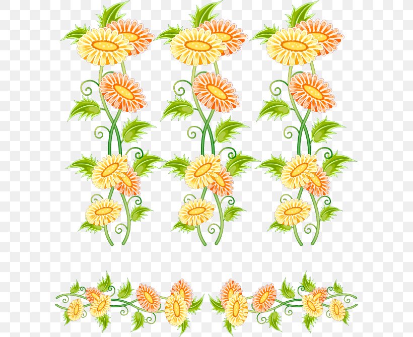 Flower Ornament Euclidean Vector Clip Art, PNG, 602x669px, Flower, Artwork, Chrysanths, Cut Flowers, Dahlia Download Free