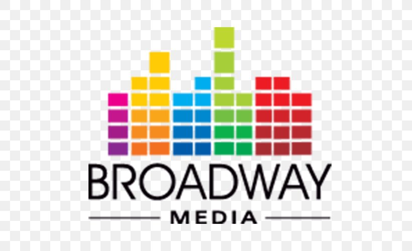 Broadway Media Logo KXRK Art, PNG, 500x500px, Logo, Area, Art, Brand, Broadcasting Download Free