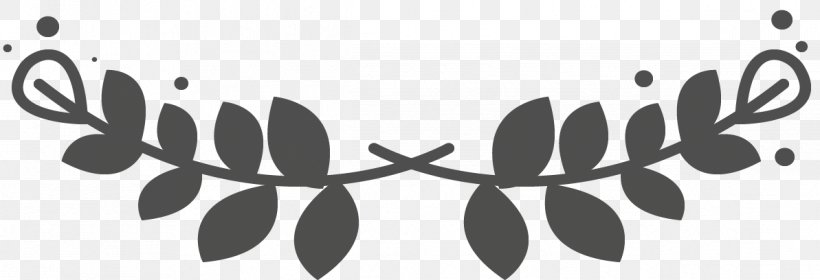 Leaf Clip Art, PNG, 1193x408px, Leaf, Art, Black, Black And White, Brand Download Free