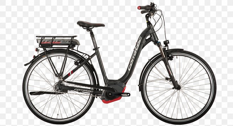 Electric Bicycle Corratec Brake Wave Electric Bike Beach Cruiser, PNG, 945x512px, Bicycle, Bicycle Accessory, Bicycle Drivetrain Part, Bicycle Frame, Bicycle Handlebar Download Free