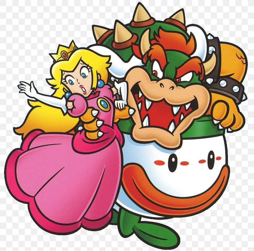 Super Mario Bros. 3 Princess Peach Bowser, PNG, 812x812px, Mario Bros, Art, Artwork, Bowser, Christmas Download Free