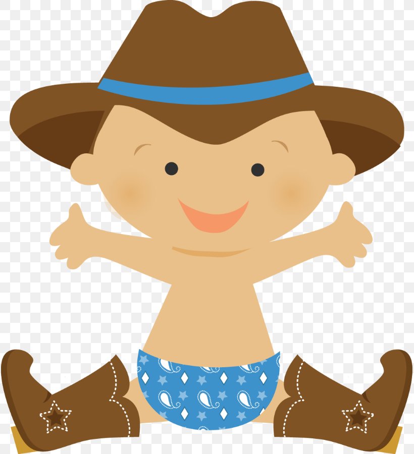 Cowboy Infant Western Clip Art, PNG, 815x900px, Cowboy, Baby Shower, Boy, Child, Cowboy Boot Download Free
