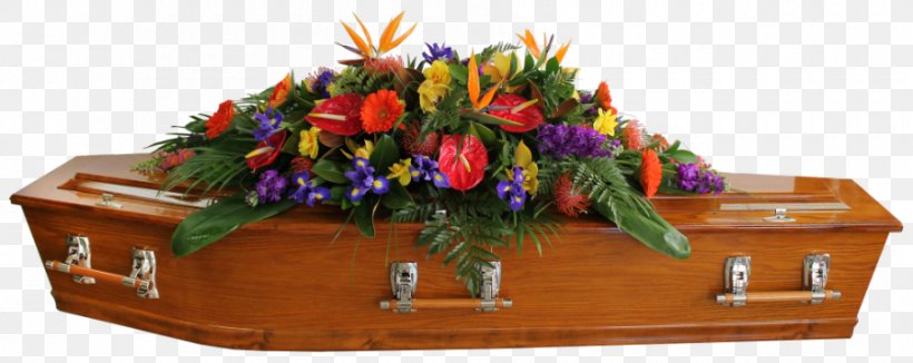Floral Design Funeral Director Coffin, PNG, 900x358px, Floral Design, Burial, Ceremony, Coffin, Cut Flowers Download Free