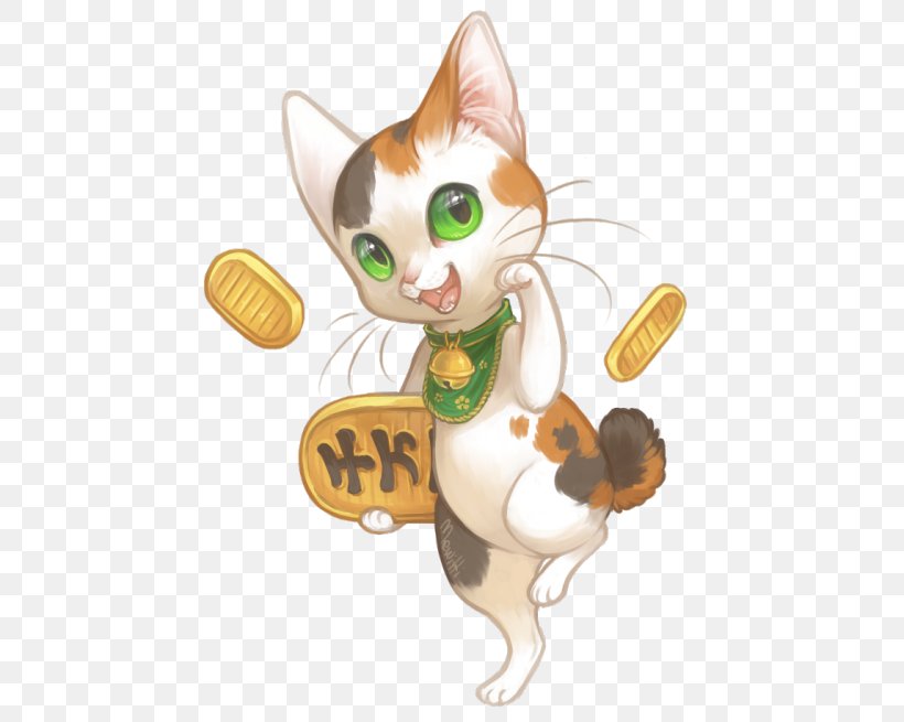 Japan Cat Maneki-neko Luck, PNG, 500x655px, Japan, Art, Carnivoran, Cartoon, Cat Download Free