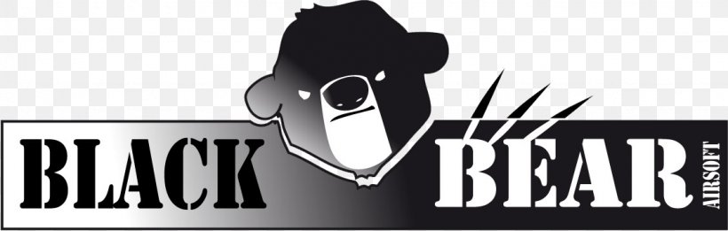 American Black Bear Face Shield Mask Logo, PNG, 1128x360px, American Black Bear, Airsoft, Bear, Black And White, Brand Download Free