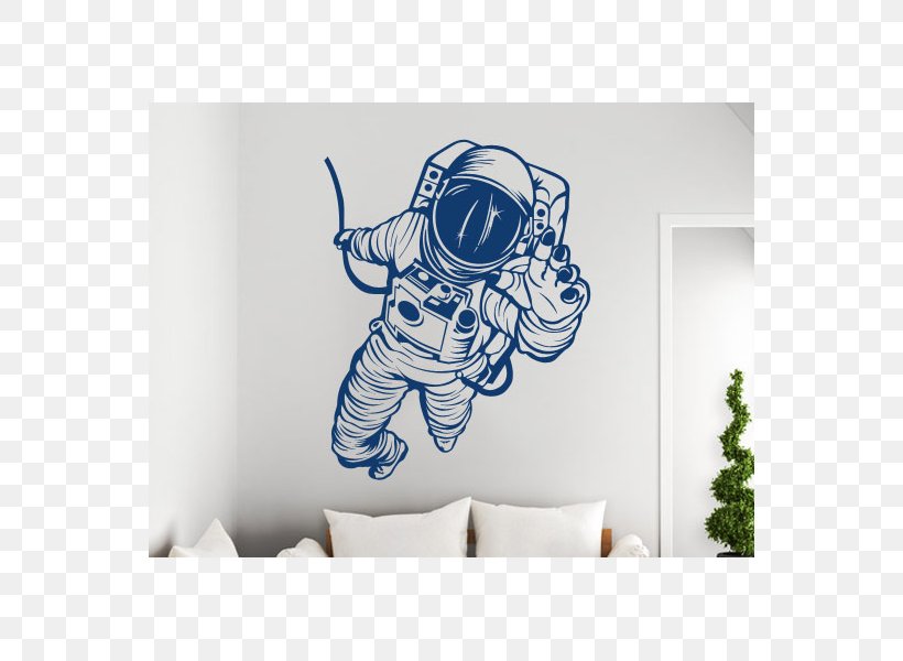 Sticker Wall Decal Astronaut Mezcal Tequileria, PNG, 600x600px, Sticker, Adhesive, Astronaut, Astronautics, Blue And White Porcelain Download Free