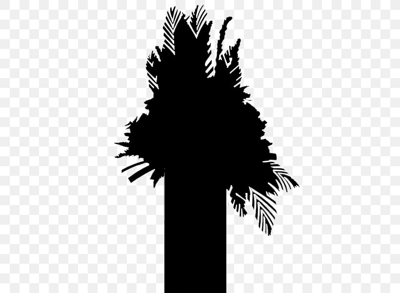 Palm Trees Font Silhouette Leaf, PNG, 600x600px, Palm Trees, Arecales, Black, Blackandwhite, Leaf Download Free