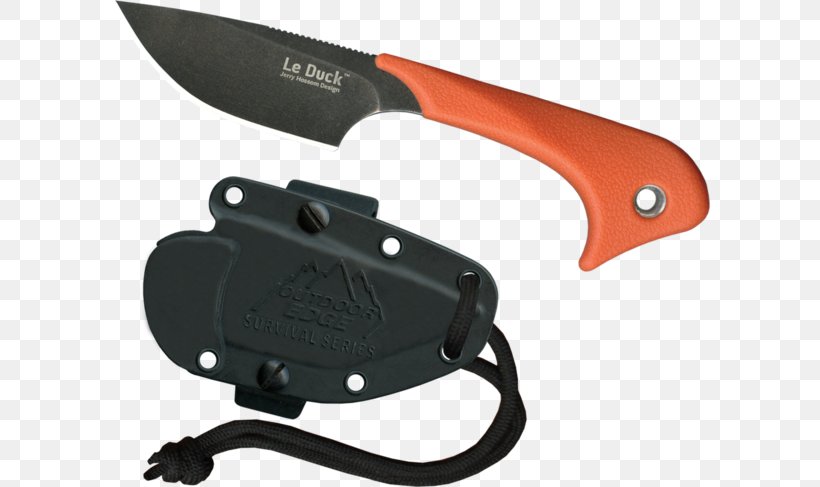 Pocketknife Outdoor Edge Le Duck Blade Tool, PNG, 600x487px, Knife, Blade, Cold Weapon, Columbia River Knife Tool, Cutlery Download Free