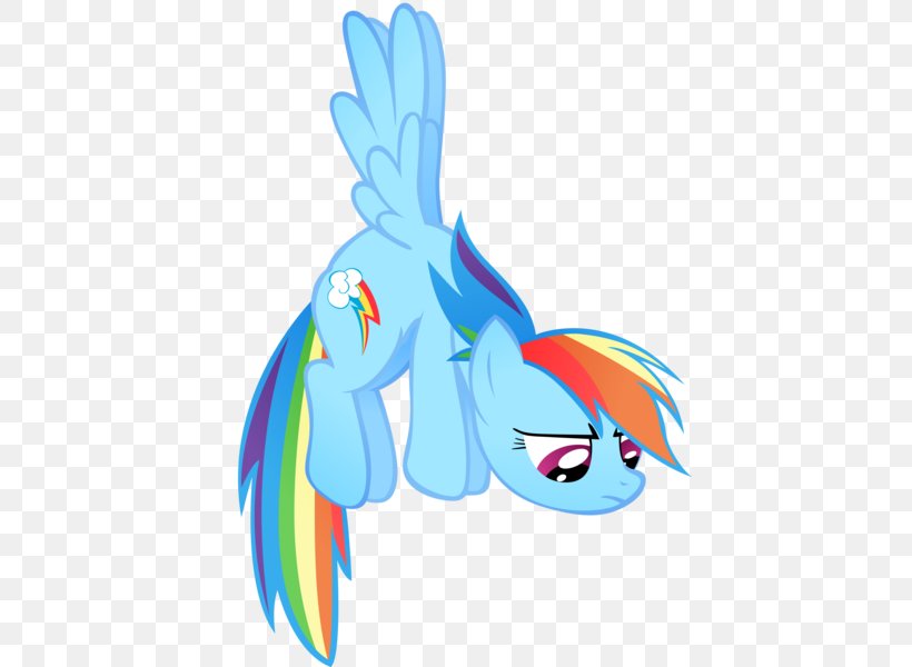 Rainbow Dash Horse Pony, PNG, 425x600px, Rainbow Dash, Animal, Animal Figure, Art, Beak Download Free