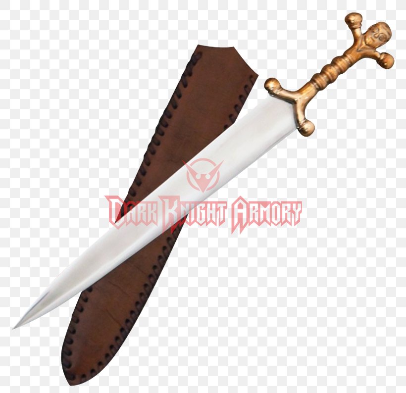 Dagger Sword Bowie Knife Hilt Weapon, PNG, 794x794px, Dagger, Blade, Bowie Knife, Bronze, Celtic Art Download Free