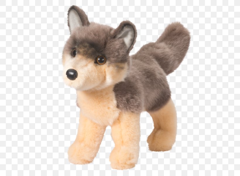 Stuffed Animals & Cuddly Toys Amazon.com Gray Wolf Puppy, PNG, 600x600px, Stuffed Animals Cuddly Toys, Amazoncom, Beanie Babies, Carnivoran, Dog Download Free