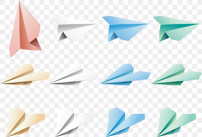 Airplane Paper Plane, PNG, 2486x1693px, Airplane, Art, Art Paper, Designer, Origami Download Free