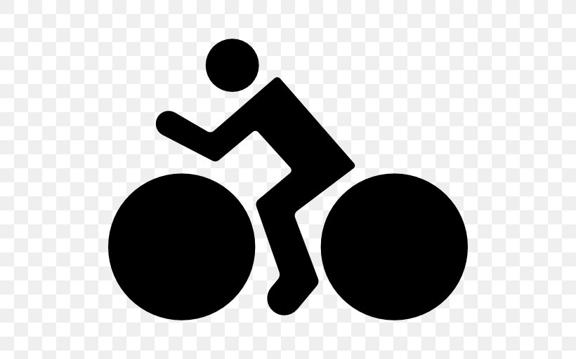 Cycling Silhouette, PNG, 512x512px, Cycling, Area, Artwork, Bicycle, Black And White Download Free