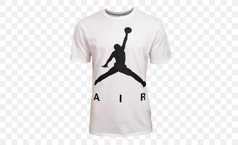 Jumpman T-shirt Air Jordan Clothing, PNG, 500x500px, Jumpman, Active Shirt, Air Jordan, Black, Brand Download Free