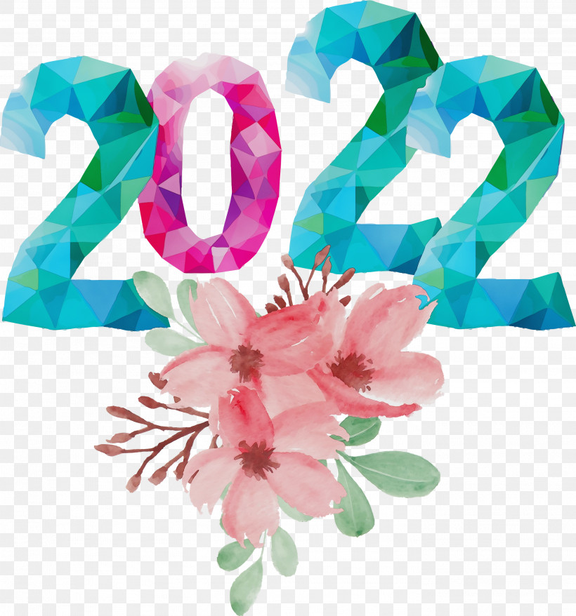 New Year, PNG, 2801x3000px, 2019, Watercolor, Calendar System, New Year, Paint Download Free