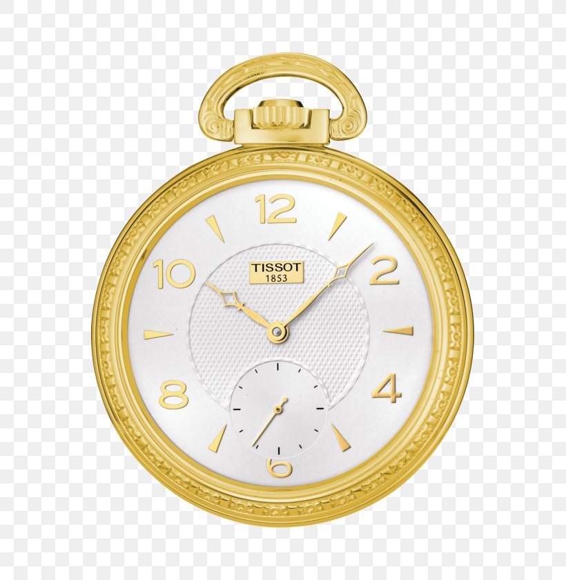 Clock Pocket Watch Tissot, PNG, 555x840px, Clock, Clothing Accessories, Home Accessories, Mechanical Watch, Metal Download Free