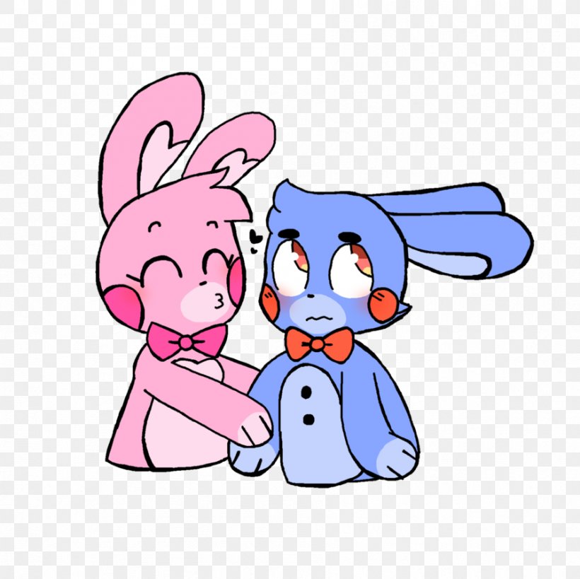 Five Nights At Freddy's: Sister Location Bonbon Rabbit Easter Bunny Art, PNG, 894x893px, Watercolor, Cartoon, Flower, Frame, Heart Download Free