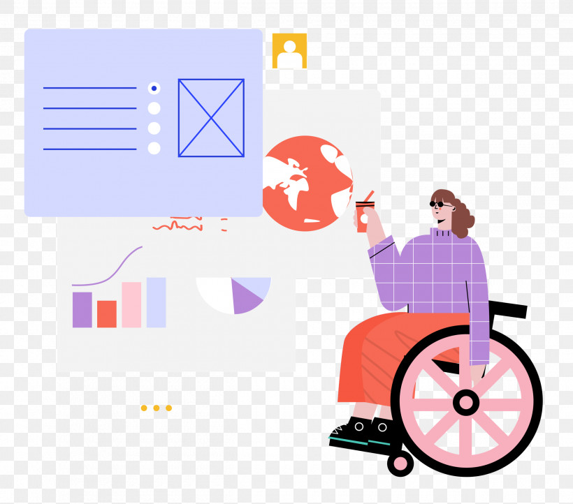 Wheel Chair People, PNG, 2500x2204px, Wheel Chair, Arts, Cartoon, Drawing, Logo Download Free