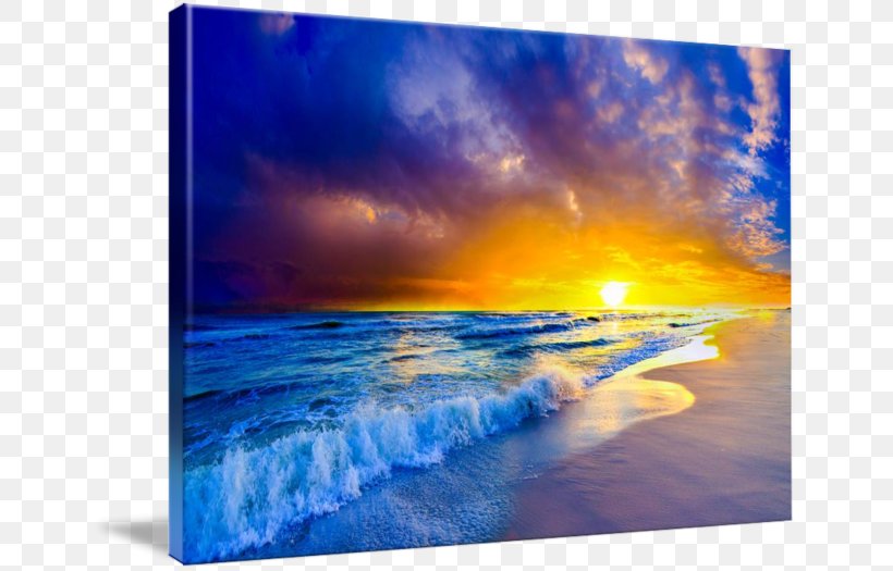 Painting Canvas Print Printing Gallery Wrap, PNG, 650x525px, Painting, Art, Atmosphere, Azure, Blue Download Free