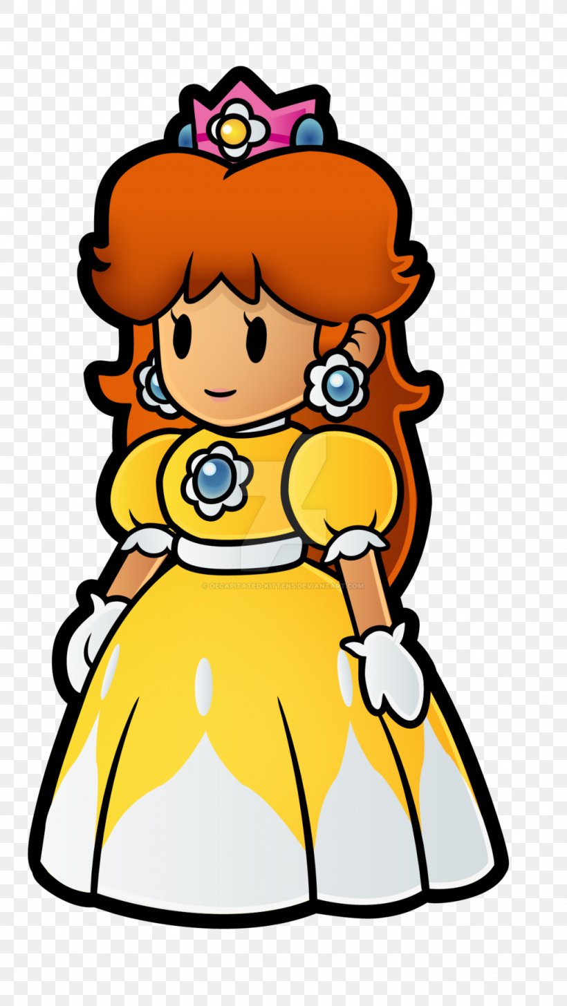 Princess Daisy Paper Mario: Color Splash Princess Peach, PNG, 1024x1819px, Princess Daisy, Artwork, Book Paper, Graph Paper, Mario Download Free