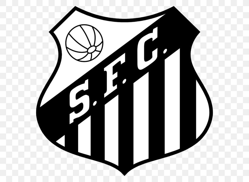 Santos FC Santos, São Paulo Football Vector Graphics Campeonato Brasileiro Série A, PNG, 800x600px, Santos Fc, Area, Black, Black And White, Brand Download Free