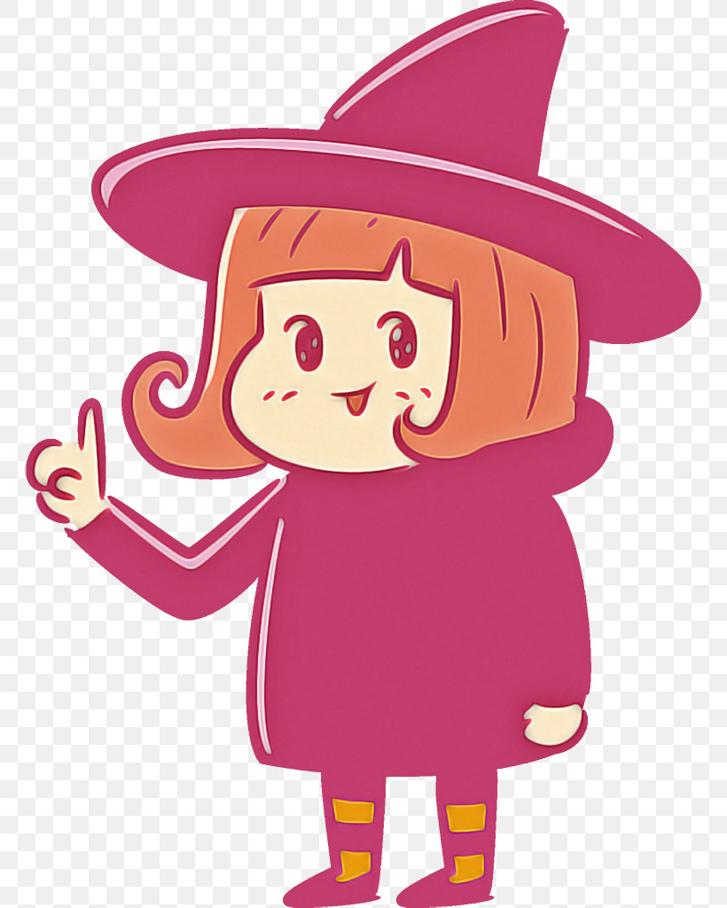 Witch Halloween Witch Halloween, PNG, 764x1024px, Witch Halloween, Cartoon, Costume Hat, Halloween, Hat Download Free