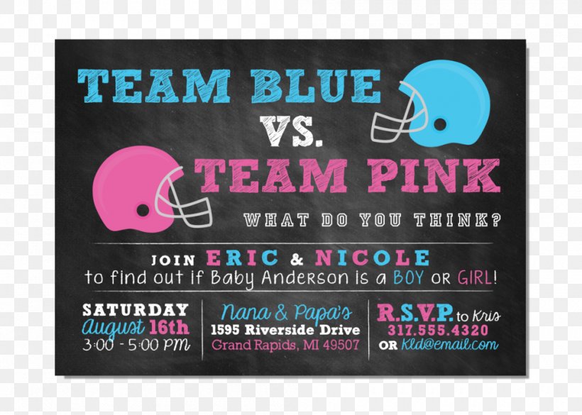 Gender Reveal Wedding Invitation Party Baby Shower, PNG, 1000x714px, Gender Reveal, Advertising, American Football, American Football Helmets, Baby Shower Download Free