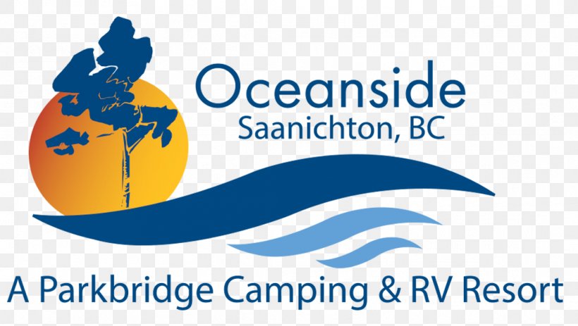 Saanichton Oceanside RV Resort Logo Caravan Park Campsite, PNG, 1063x601px, Logo, Area, Beach, Brand, British Columbia Download Free