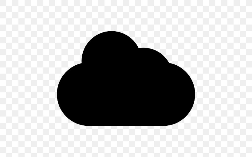 Cloud Symbol Download, PNG, 512x512px, Cloud, Black, Black And White, Cloud Storage, Data Storage Download Free