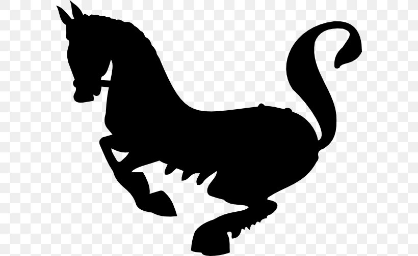 Stallion Mustang Pony Silhouette Clip Art, PNG, 600x504px, Stallion, Animal, Black, Black And White, Carnivoran Download Free