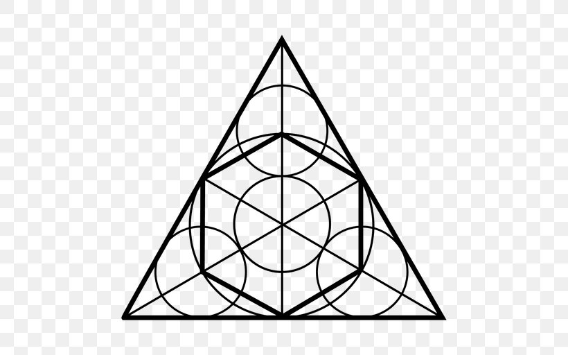 Sacred Geometry Penrose Triangle, PNG, 512x512px, Sacred Geometry, Area, Black And White, Cone, Geometric Shape Download Free