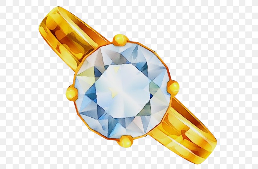 Yellow Gemstone Jewellery Ring Engagement Ring, PNG, 600x537px, Watercolor, Diamond, Engagement Ring, Gemstone, Jewellery Download Free