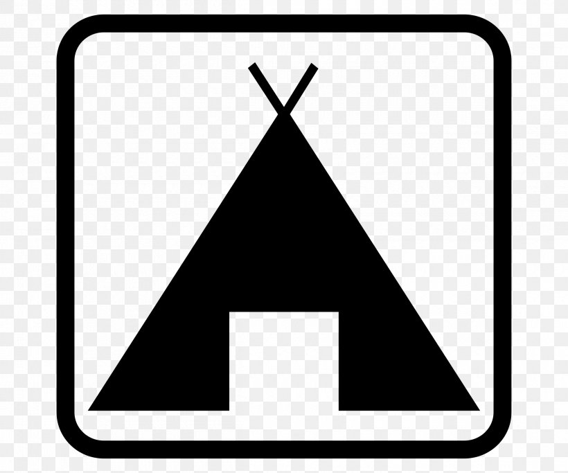 Campsite Camping Tent Map Symbolization Clip Art, PNG, 2400x2000px, Campsite, Area, Black, Black And White, Campfire Download Free