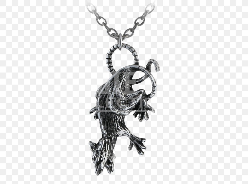Charms & Pendants Necklace Jewellery Rat The Plague Lord, PNG, 609x609px, Charms Pendants, Alchemy, Alchemy Gothic, Amulet, Black And White Download Free
