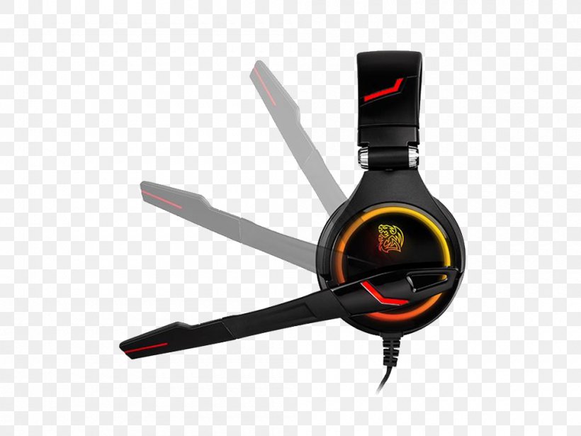 Microphone Headphones Tt ESports Cronos 7.1 Surround Sound Thermaltake, PNG, 1000x750px, 71 Surround Sound, Microphone, Audio, Audio Equipment, Gamer Download Free