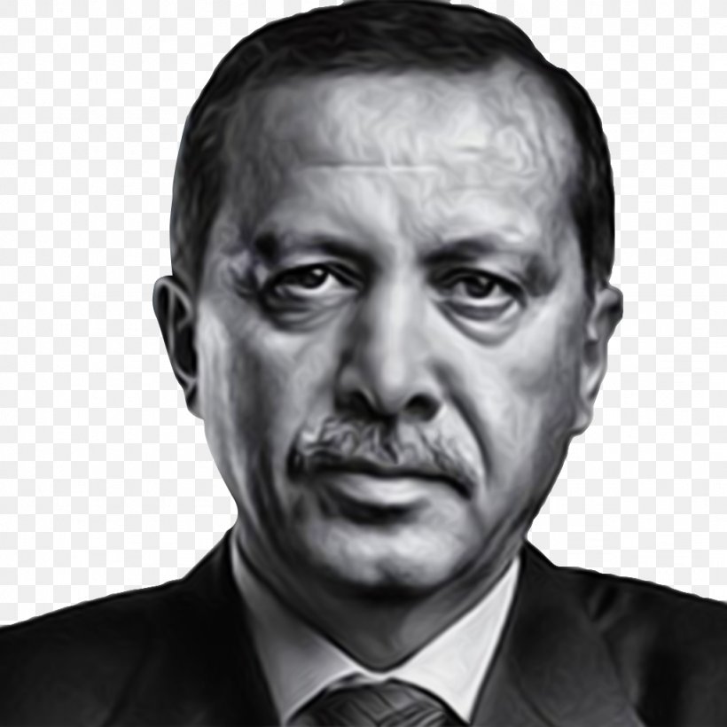 Recep Tayyip Erdoğan Turkey Time Prime Minister News, PNG, 1024x1024px, Turkey, Black And White, Businessperson, Chin, Elder Download Free