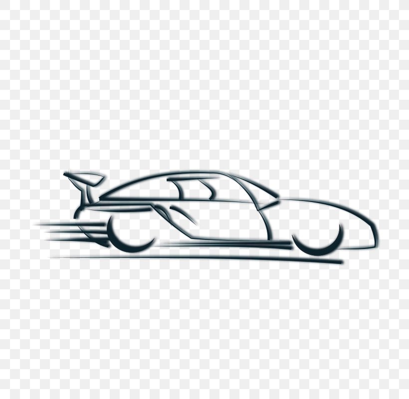 Car Clip Art, PNG, 800x800px, Car, Auto Racing, Automotive Design, Black And White, Brand Download Free