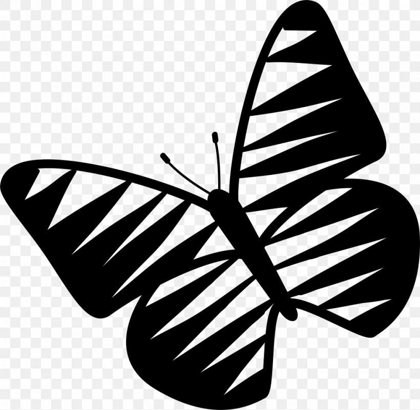 Butterfly Insect Vector Graphics Download, PNG, 980x958px, Butterfly, Blackandwhite, Borboleta, Brushfooted Butterflies, Insect Download Free