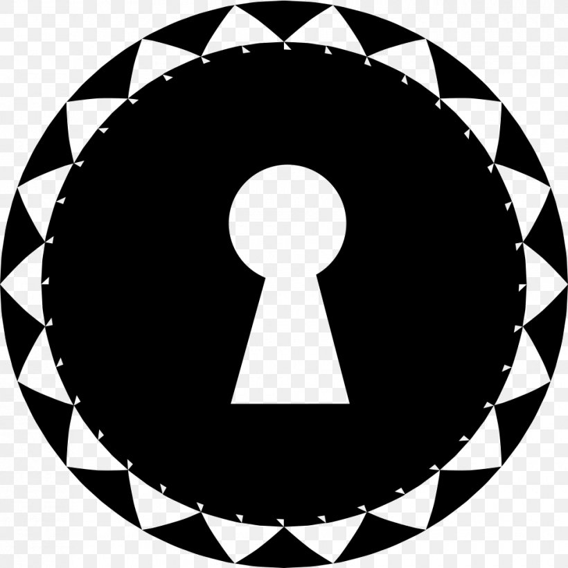 Circle Shape Keyhole Point Triangle, PNG, 980x981px, Shape, Area, Black, Black And White, Brand Download Free
