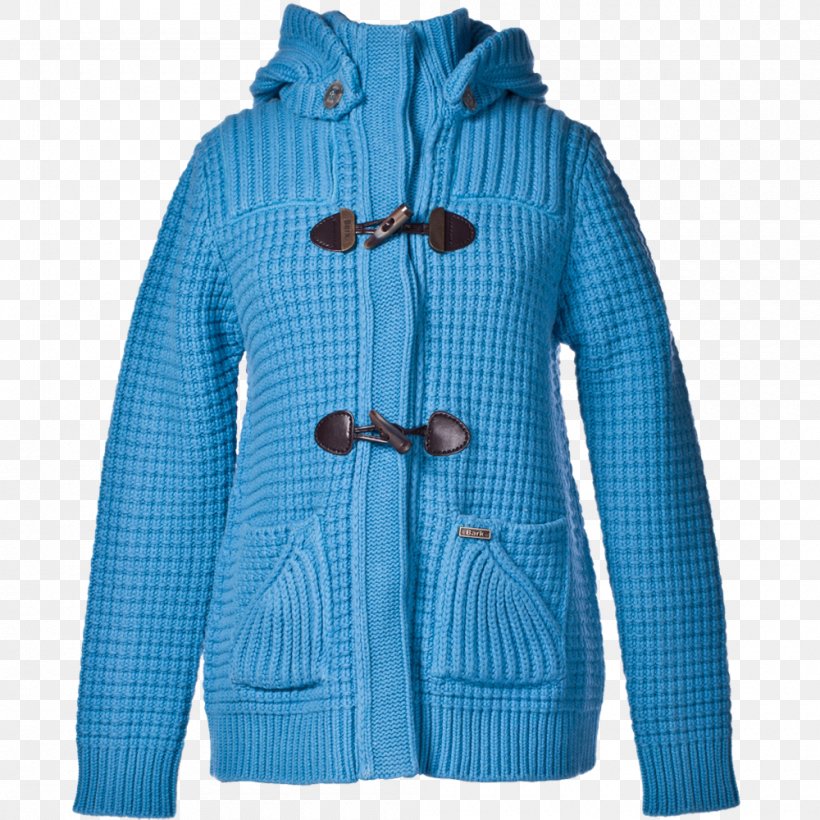 Hoodie Duffel Coat Sweater Jacket, PNG, 1000x1000px, Hoodie, Blue, Bluza, Clothing, Coat Download Free